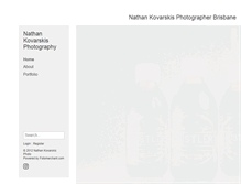 Tablet Screenshot of nathankovarskis.com